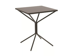 QUID - Square galvanized steel garden table _ RD Italia